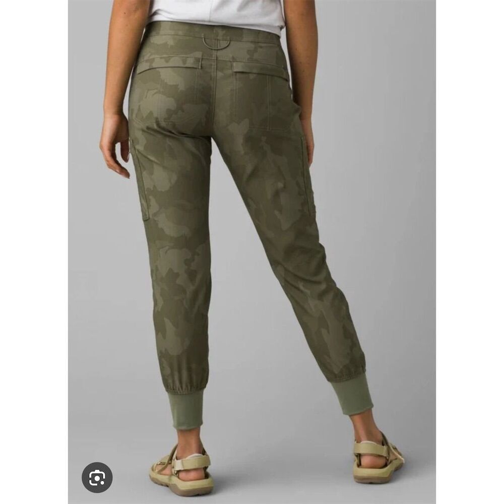 prAna Women's Halle II Jogger Pants Size 4 Green Camouflage